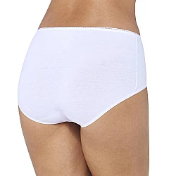 Γυναικείο εσώρουχο Midi Sloggi Basic 10005038-0003 2Pack Λευκό 
