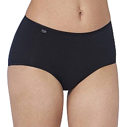 Γυναικείο εσώρουχο Midi Sloggi Basic 10005038-0004 2Pack Μαύρο 