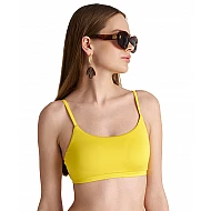 Γυναικείο Μαγιό Bikini Top Μπουστάκι FASHION SOLIDS Blu4u 24366086-08 Κίτρινο