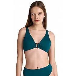 Γυναικείο μαγιό τρίγωνο Μεγάλο Στήθος Bikini Top Blu4u 24366092D-21 D Cup ΠΕΤΡΟΛ