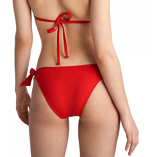 Γυναικείο μαγιό Bikini Bottom με κορδόνι FASHION SOLIDS BLU4U 26365082-1-07 Κόκκινο