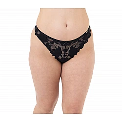 Γυναικείο εσώρουχο String δαντέλα FLORAL Dorina DESIRE D001258LA061-BK0001 Μαύρο