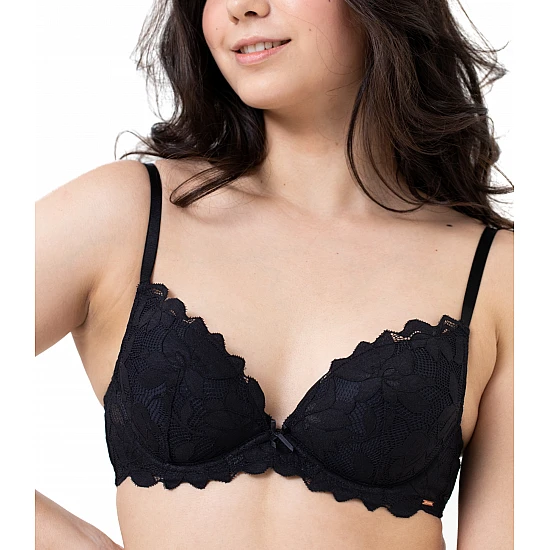 Σουτιέν Μπανέλα Ενίσχυση Push up Dorina DESIRE Plunge D001069LA061-BK0001 B Cup