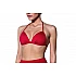 Γυναικείο μαγιό Μονόχρωμο Τριγωνάκι Bikini top push up Bluepoint 26066089-07 B Cup Κόκκινο