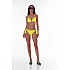 Γυναικείο μαγιό Μονόχρωμο Τριγωνάκι Bikini top push up Bluepoint 24066089-08 B Cup ΚΙΤΡΙΝΟ