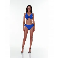 Γυναικείο μαγιό ψηλόμεσο bikini bottom με σούρα Bluepoint 26065096-14 Μπλε Ρουά