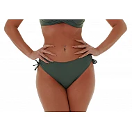 Γυναικείο μαγιό ψηλόμεσο bikini bottom με σούρα Bluepoint 24065096-15 ΧΑΚΙ