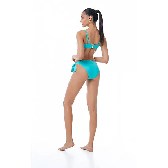 Γυναικείο μαγιό Bikini Top Strapless Μπανέλα Bluepoint 25066093D-17 D Cup ΤΥΡΚΟΥΑΖ