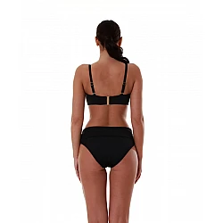 Γυναικείο μαγιό Bikini Top Strapless Bluepoint 26066093D-02  D Cup ΜΑΥΡΟ