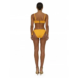 Γυναικείο μαγιό Bikini Top Strapless Μπανέλα Bluepoint 26066093D-08  D Cup Κίτρινο