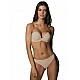 Σουτιέν Luna Secret Sense Χαμηλό Ντεκολτέ Strapless 11066 F CUP-Μπεζ