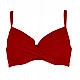 Γυναικείο Μαγιό Bikini Top Bluepoint 26066098D-07 D Cup Κόκκινο