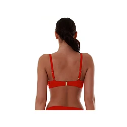Γυναικείο Μαγιό Bikini Top Bluepoint 26066098D-07 D Cup Κόκκινο
