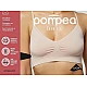 Γυναικείο Μπουστάκι Microfiber Χωρίς Ραφές Διαπνέον pompea 89631552 ΛΕΥΚΟ