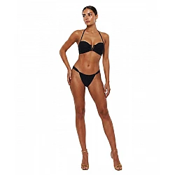 Γυναικείο μαγιό Strapless SOLIDS BLUEPOINT 26066096-02 CUP B ΜΑΥΡΟ