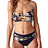 Γυναικείο μαγιό Bikini Set Μπανέλα Χωρίς ενίσχυση Blu4u 22357051D-04 CUP D  