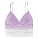 Σουτιέν Bralette Ενίσχυση Χωρίς Μπανέλα 2Pack Dorina CAIA-2PP D001152LA065-2X0147 Μωβ-Λευκό
