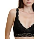 Σουτιέν Bralette Δαντέλα φαρδύ Κούμπωμα Αποσπώμενη Ενίσχυση Χωρίς Μπανέλα Walk W2240-2 ΜΑΥΡΟ