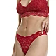 Γυναικείο εσώρουχο slip Δαντέλα microfiber Brazilian WALK W2042-44 ΚΟΚΚΙΝΟ