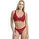 Γυναικείο εσώρουχο slip Δαντέλα microfiber Brazilian WALK W2042-44 ΚΟΚΚΙΝΟ