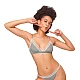 Σουτιέν Bralette Τρίγωνο Χωρίς Μπανέλα Βαμβακερό Soft Bra ECO Sloggi GO Ribbed Bralette 10213204-M033 ΓΚΡΙ