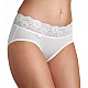Γυναικεία slip Βαμβάκι Micro Cotton Microfibre Δαντέλα Sloggi Romance Midi 10031896-0003 ΛΕΥΚΟ