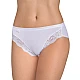 Γυναικεία slip Βαμβάκι Micro Cotton Microfibre Δαντέλα Sloggi Romance Tai 10031895-0003 ΛΕΥΚΟ