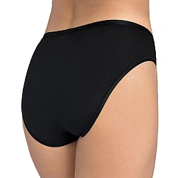 Γυναικεία slip Βαμβάκι Micro Cotton Microfibre Δαντέλα Sloggi Romance Tai 10031895-0004 ΜΑΥΡΟ