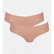 Γυναικείο Εσώρουχο Slip laser cut Sloggi Zero Modal 2.0 H Hipster 10214715-00ME 2PACK ΜΠΕΖ