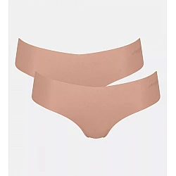 Γυναικείο Εσώρουχο Slip laser cut Sloggi Zero Modal 2.0 H Hipster 10214715-00ME 2PACK ΜΠΕΖ