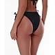 Γυναικείο μαγιό Brazilian Bikini Slip  Σούρα Αυξομείωσης FASHION SOLIDS Bluepoint 26065085-02 ΜΑΥΡΟ