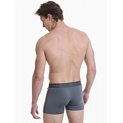 Ανδρικό Εσώρουχο Boxer Bamboo Εξωτερικό Λάστιχο 2Pack Walk W1776-0706 ΡΑΦ-ΑΝΘΡΑΚΙ