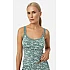 Γυναικείο Αμάνικο Φανελάκι Top Δαντέλα Fimelle Elegance TENCEL Modal Minerva 90-81841-218 KHAKI FLORAL