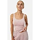Γυναικείο Αμάνικο Φανελάκι Top Δαντέλα Fimelle Elegance TENCEL Modal Minerva 90-81841-220 PINK ZEBRA