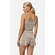 Γυναικείο Αμάνικο Φανελάκι Top Δαντέλα Fimelle Elegance TENCEL Modal Minerva 90-81841-221 MOCHA NATURE