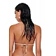 Γυναικείο Μαγιό Τρίγωνο Zebra Bikini Top OPTICAL ILLUSION BLUEPOINT 24066004-01 ΛΕΥΚΟ
