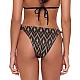 Γυναικείο μαγιό Bikini Bottom με κορδόνι στο Πλάι AFRICAN OVATION GOLD Bluepoint 24065017-19 ΜΠΕΖ