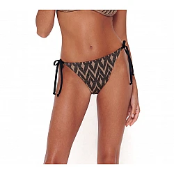 Γυναικείο μαγιό Bikini Bottom με κορδόνι στο Πλάι AFRICAN OVATION GOLD Bluepoint 24065017-19 ΜΠΕΖ