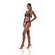 Γυναικείο Μαγιό Bikini Bottom Slip CAT POWER HIPSTER BLUEPOINT 25065022-18 ΚΑΦΕ