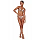 Γυναικείο μαγιό Bikini Bottom με κορδόνι στο Πλάι CHAMPAGNE COCKTAIL BRAZILIAN Bluepoint 24065144-47 ΜΠΡΟΝΖΕ