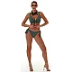 Γυναικείο Μαγιό Bikini Top με Μπανέλα SOLIDS Bluepoint 24066100D-15 D Cup ΧΑΚΙ