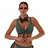 Γυναικείο Μαγιό Bikini Top με Μπανέλα SOLIDS Bluepoint 24066100D-15 D Cup ΧΑΚΙ