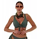 Γυναικείο Μαγιό Bikini Top με Μπανέλα SOLIDS Bluepoint 24066100D-15 D Cup ΧΑΚΙ