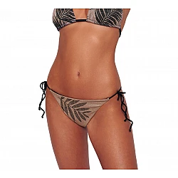 Γυναικείο Μαγιό Slip Bikini Bottom με κορδόνι στο Πλάι SANDY BEACH BRAZILIAN Bluepoint 24065021-19 ΜΠΕΖ ΔΕΡΝΑΤΙ