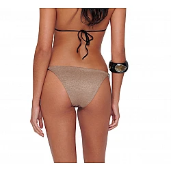 Γυναικείο Μαγιό Slip Bikini Bottom με κορδόνι στο Πλάι SANDY BEACH BRAZILIAN Bluepoint 24065021-19 ΜΠΕΖ ΔΕΡΝΑΤΙ