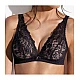 Σουτιέν Bralette με δαντέλα και χωρίς μπανέλα SieLei 2678 B CUP -ΜΑΥΡΟ