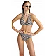 Γυναικείο ψηλόμεσο μαγιό Με Μπάσκα Φάσα Bikini Bottom SHELLS BLU4U 24365055-02 ΜΑΥΡΟ