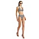 Γυναικείο ψηλόμεσο μαγιό Με Μπάσκα Φάσα Bikini Bottom SHELLS BLU4U 24365055-02 ΜΑΥΡΟ