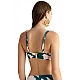Γυναικείο Μαγιό Bikini Top Strapless Ντραπέ Μπανέλα HUNTER BLOSSOM BLU4U 24366291D-21 D Cup ΠΕΤΡΟΛ