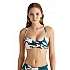 Γυναικείο Μαγιό Bikini Top Strapless Ντραπέ Μπανέλα HUNTER BLOSSOM BLU4U 24366291D-21 D Cup ΠΕΤΡΟΛ
